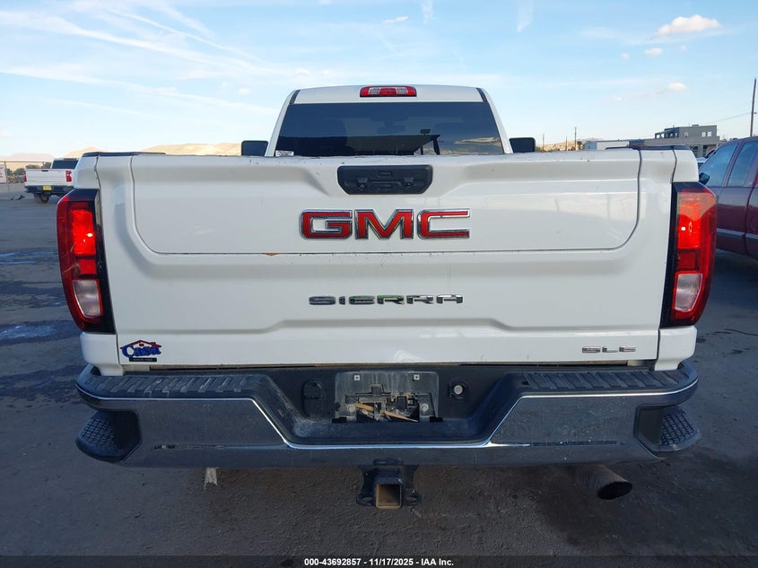 2022 GMC Sierra 2500Hd 4Wd Long Bed Sle VIN: 1GT39ME72NF106289 Lot: 43692857
