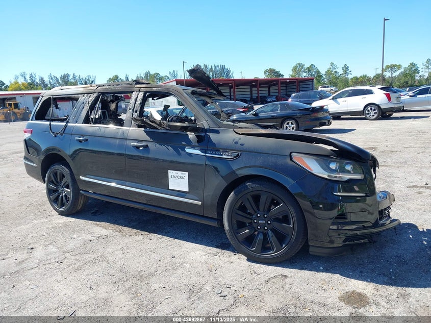 2022 Lincoln Navigator Reserve L VIN: 5LMJJ3LT7NEL01277 Lot: 43692867