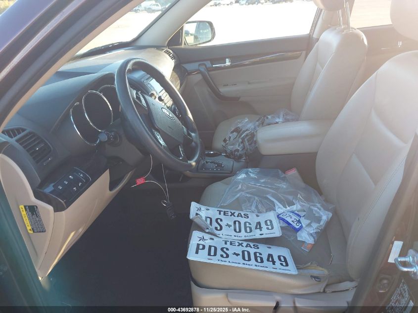 2013 Kia Sorento Lx VIN: 5XYKT4A63DG355593 Lot: 43692878