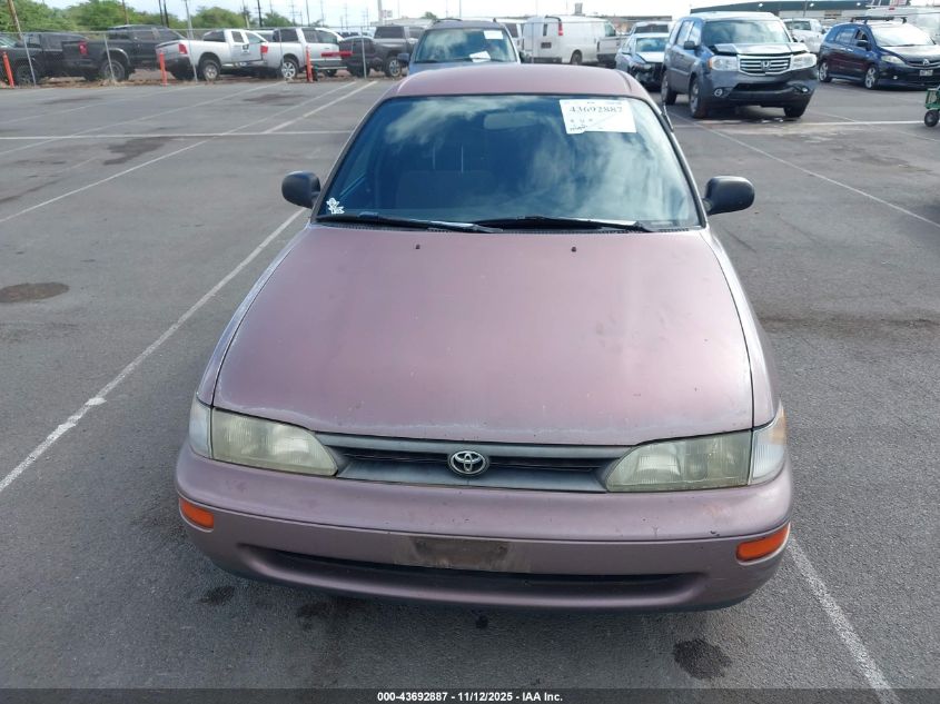 1993 Toyota Corolla Le/Dx VIN: JT2AE09E6P0044267 Lot: 43692887
