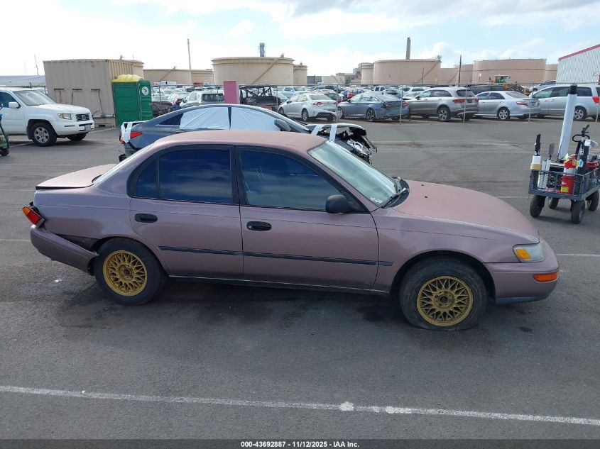 1993 Toyota Corolla Le/Dx VIN: JT2AE09E6P0044267 Lot: 43692887