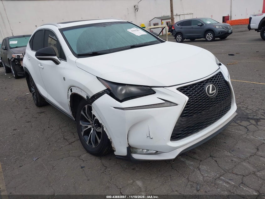 2017 LEXUS NX 200T F SPORT - JTJBARBZ0H2135188