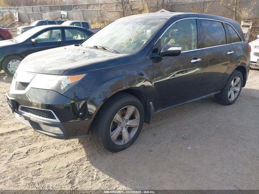 2HNYD2H44BH504635 2011 ACURA MDX photo no. 2