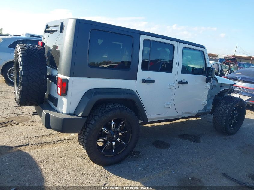 2008 Jeep Wrangler Unlimited X VIN: 1J8GA39158L641317 Lot: 43692978