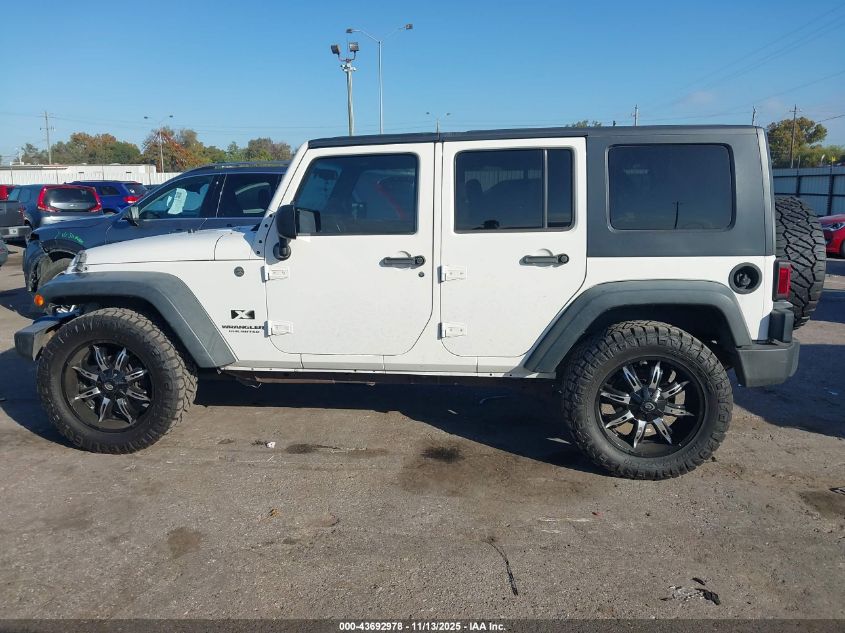 2008 Jeep Wrangler Unlimited X VIN: 1J8GA39158L641317 Lot: 43692978