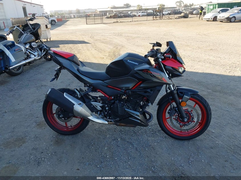 2025 Kawasaki Er500 VIN: ML5ERGF17SDA33705 Lot: 43692997