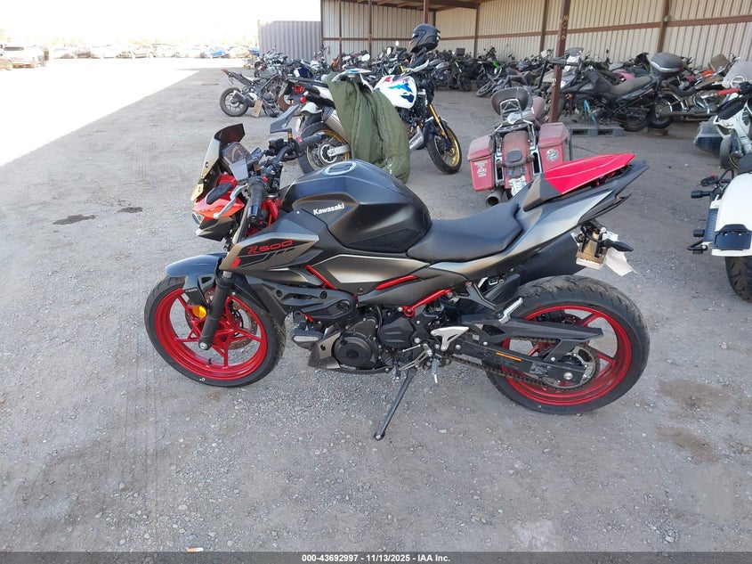 2025 Kawasaki Er500 VIN: ML5ERGF17SDA33705 Lot: 43692997