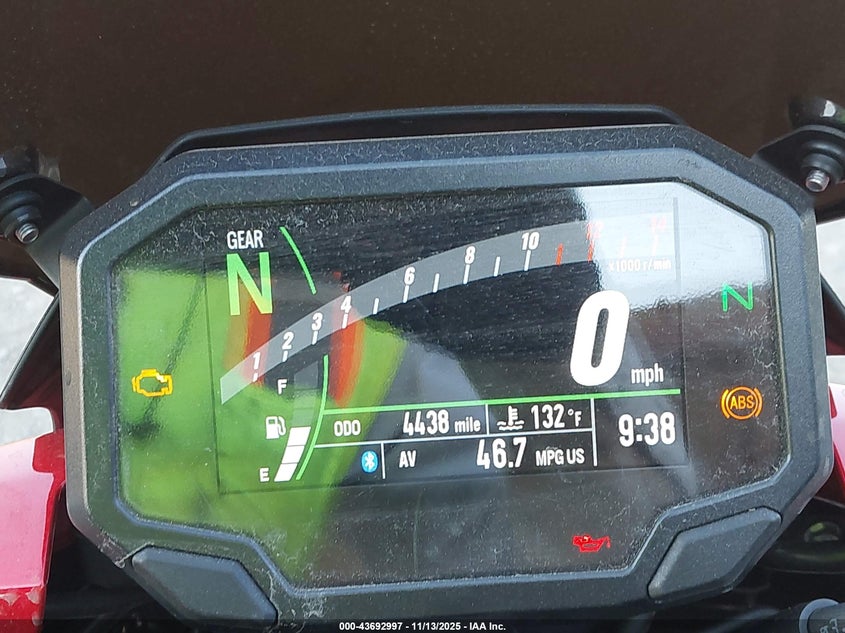 2025 Kawasaki Er500 VIN: ML5ERGF17SDA33705 Lot: 43692997