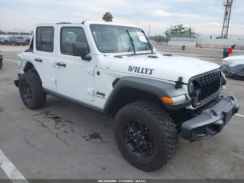 JEEP WRANGLER 4-DOOR WILLYS 4X4