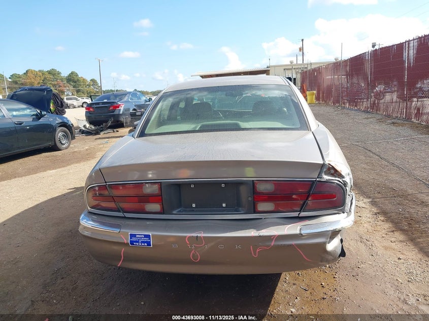 2000 Buick Park Avenue VIN: 1G4CW52KXY4162323 Lot: 43693008