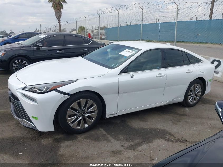 2023 Toyota Mirai Xle VIN: JTDAAAAA6PA008073 Lot: 43693010