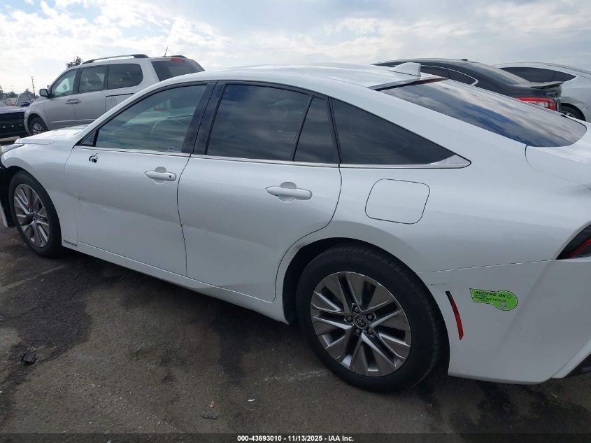 2023 Toyota Mirai Xle VIN: JTDAAAAA6PA008073 Lot: 43693010