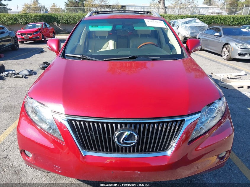2010 Lexus Rx 350 VIN: JTJZK1BA5A2409594 Lot: 43693015