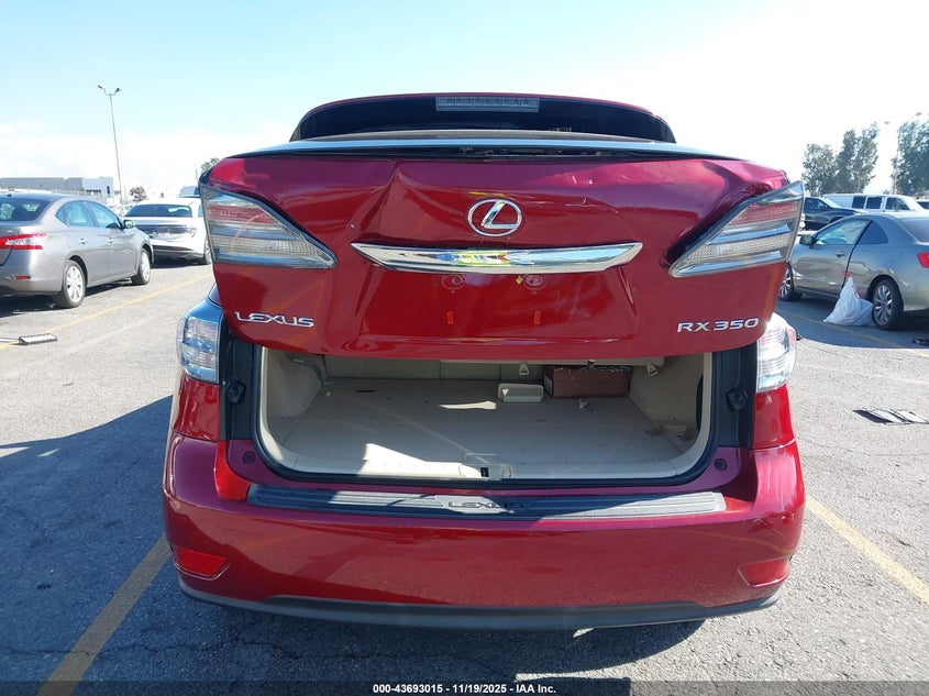 2010 Lexus Rx 350 VIN: JTJZK1BA5A2409594 Lot: 43693015