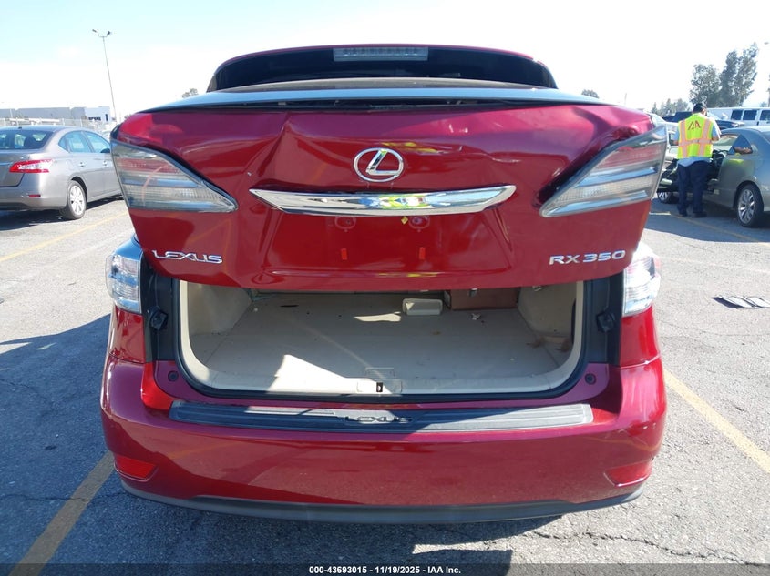 2010 Lexus Rx 350 VIN: JTJZK1BA5A2409594 Lot: 43693015