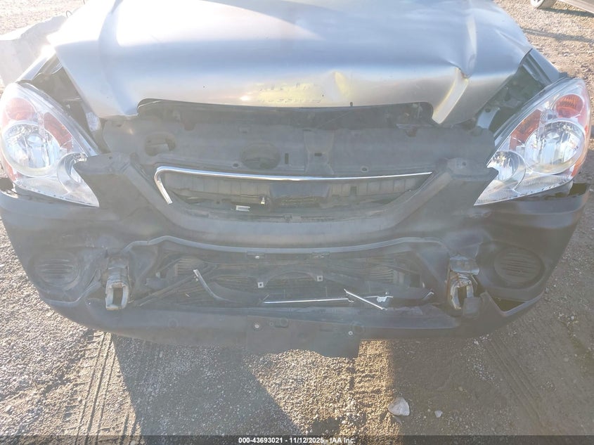 2006 Honda Cr-V Ex VIN: JHLRD78836C045216 Lot: 43693021