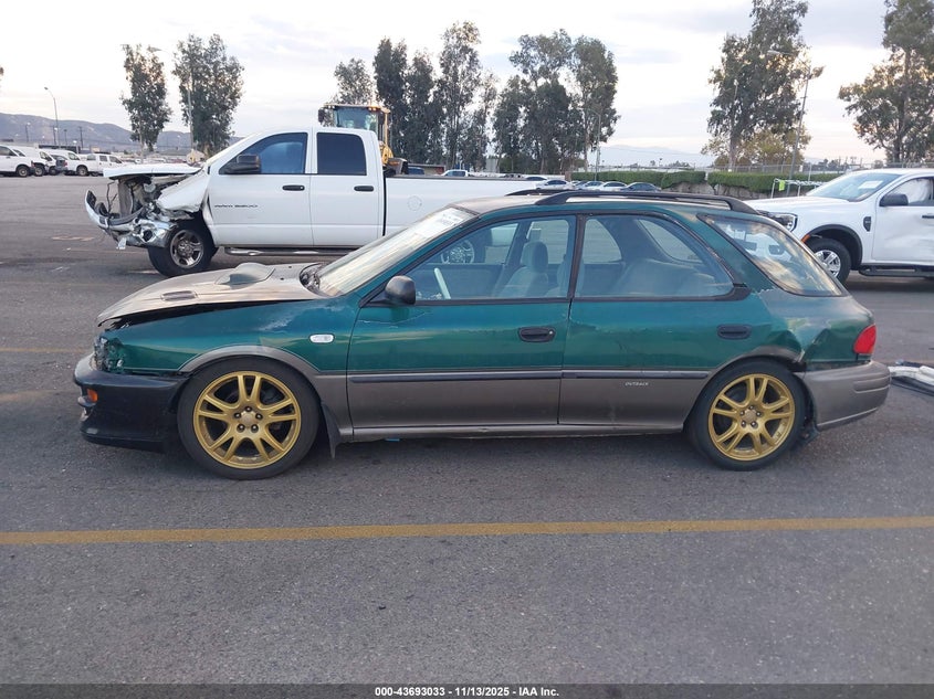 1998 Subaru Impreza Outback Sport VIN: JF1GF4856WG804006 Lot: 43693033