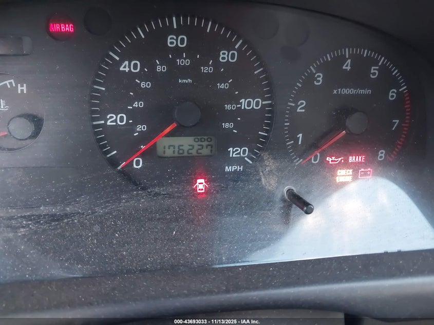 1998 Subaru Impreza Outback Sport VIN: JF1GF4856WG804006 Lot: 43693033