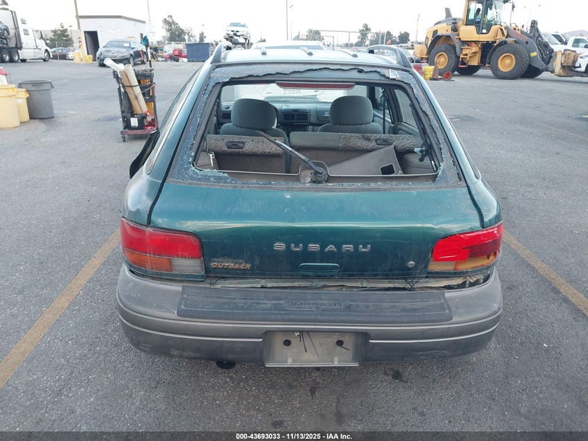 1998 Subaru Impreza Outback Sport VIN: JF1GF4856WG804006 Lot: 43693033