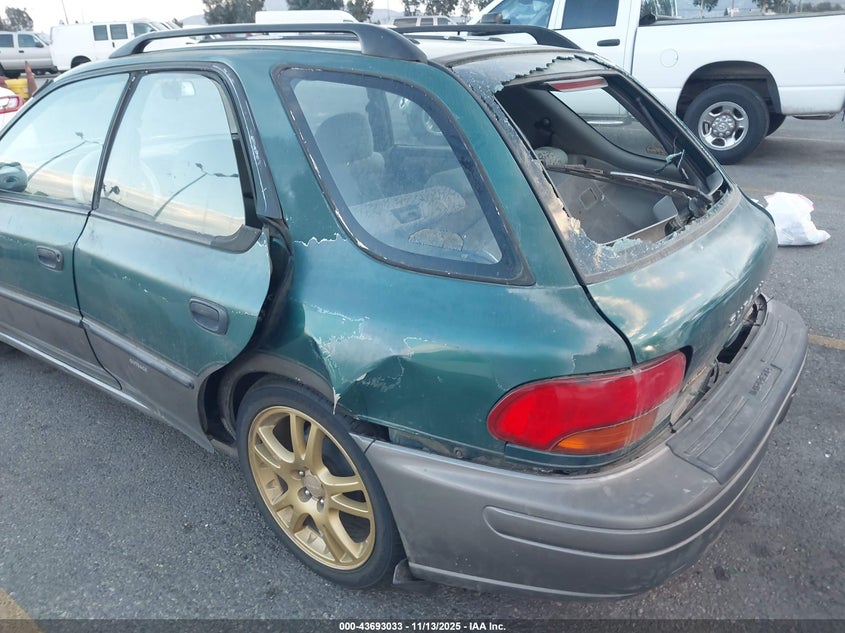 1998 Subaru Impreza Outback Sport VIN: JF1GF4856WG804006 Lot: 43693033