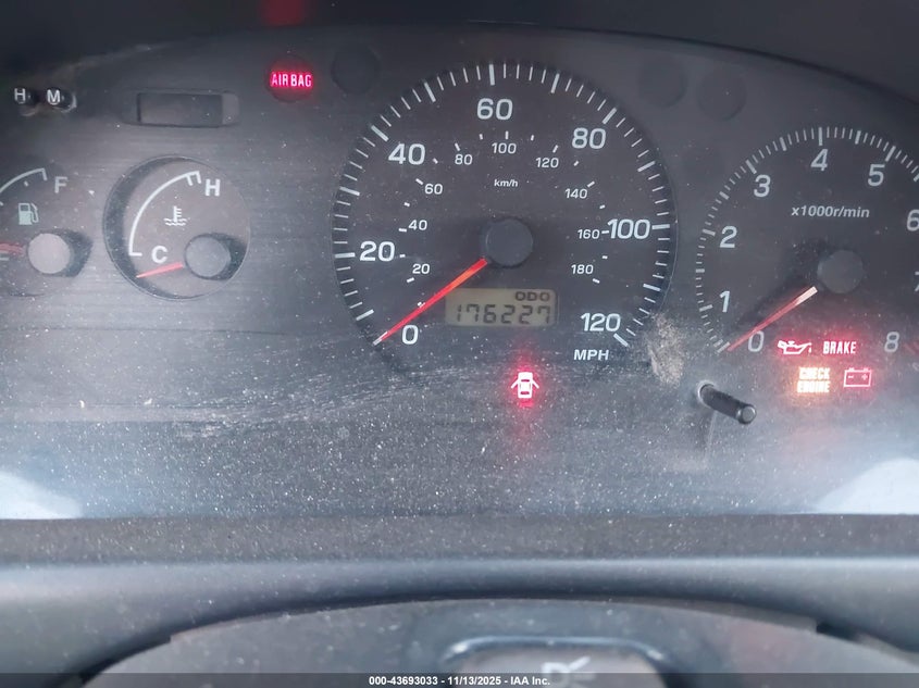 1998 Subaru Impreza Outback Sport VIN: JF1GF4856WG804006 Lot: 43693033