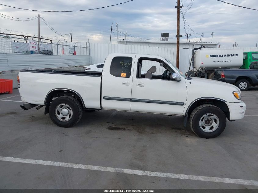 2003 Toyota Tundra Sr5 VIN: 5TBRN34143S357494 Lot: 43693044