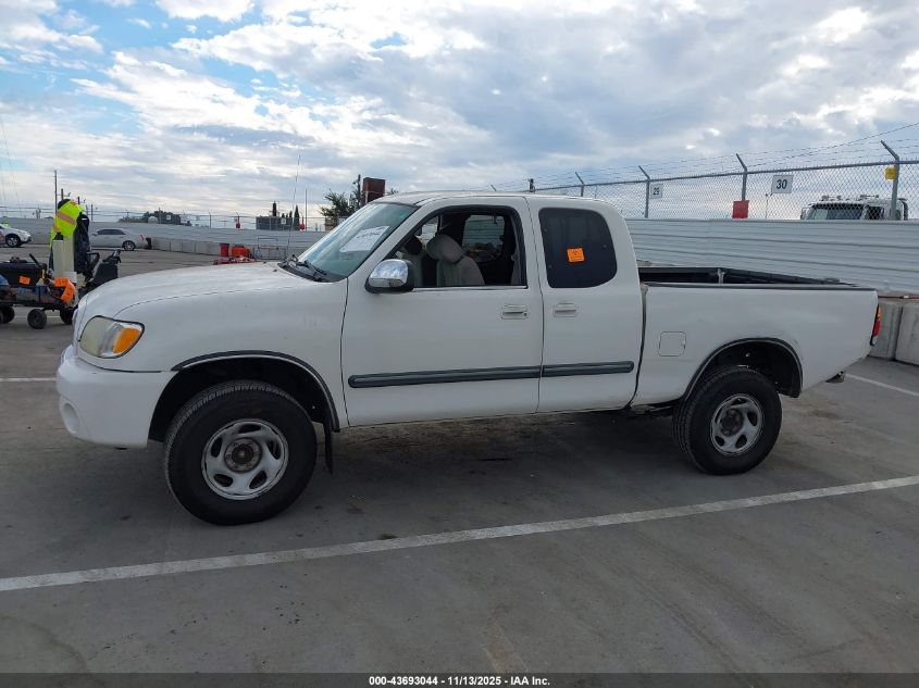 2003 Toyota Tundra Sr5 VIN: 5TBRN34143S357494 Lot: 43693044