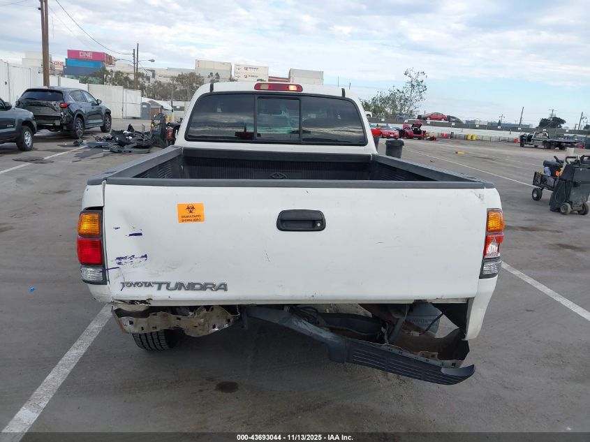 2003 Toyota Tundra Sr5 VIN: 5TBRN34143S357494 Lot: 43693044