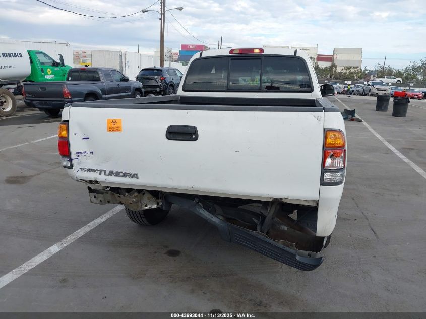 2003 Toyota Tundra Sr5 VIN: 5TBRN34143S357494 Lot: 43693044