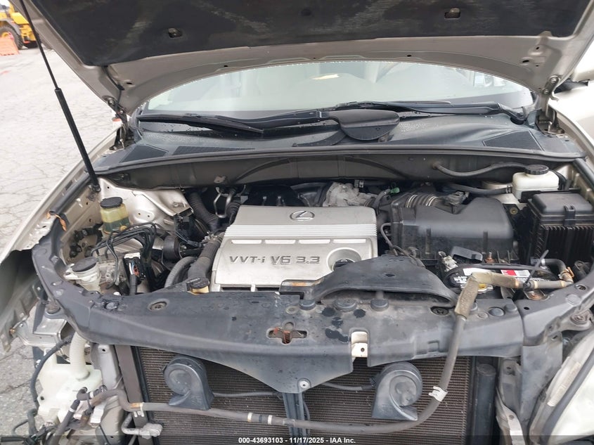 2005 Lexus Rx 330 VIN: 2T2HA31U25C072748 Lot: 43693103