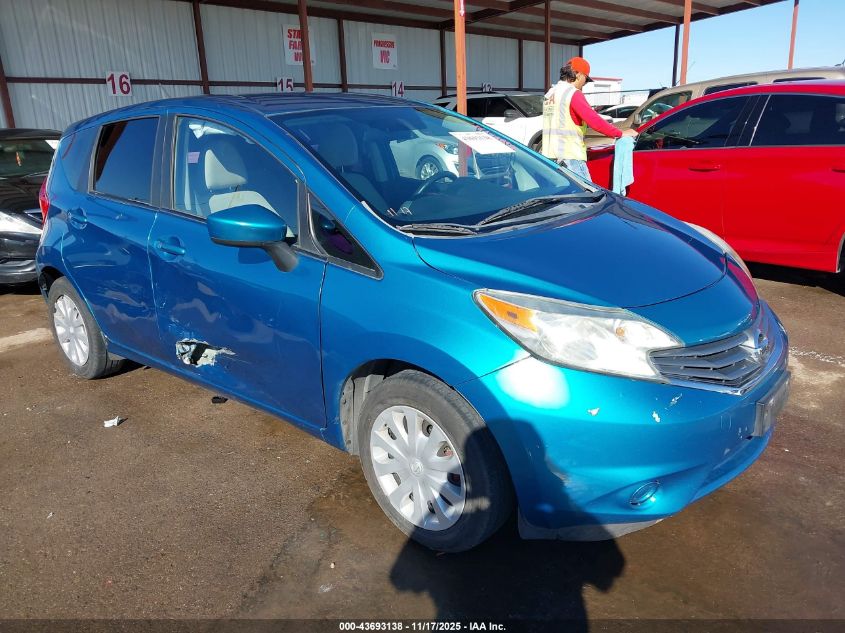 NISSAN VERSA NOTE S (SR)/S PLUS/SL/SR/SV