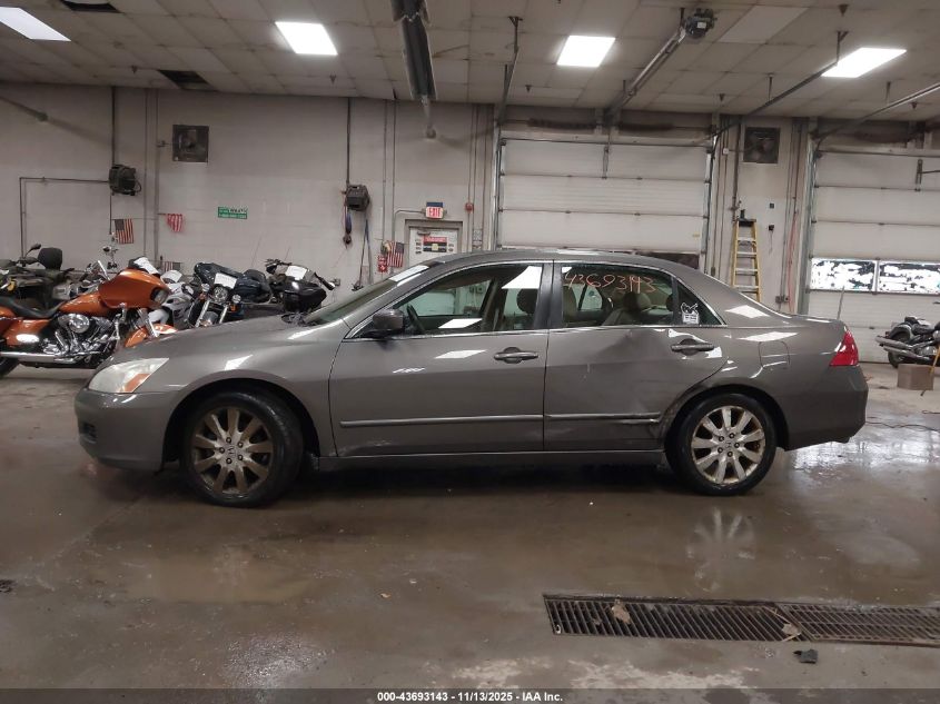 2007 Honda Accord 3.0 Ex VIN: 1HGCM66807A097420 Lot: 43693143