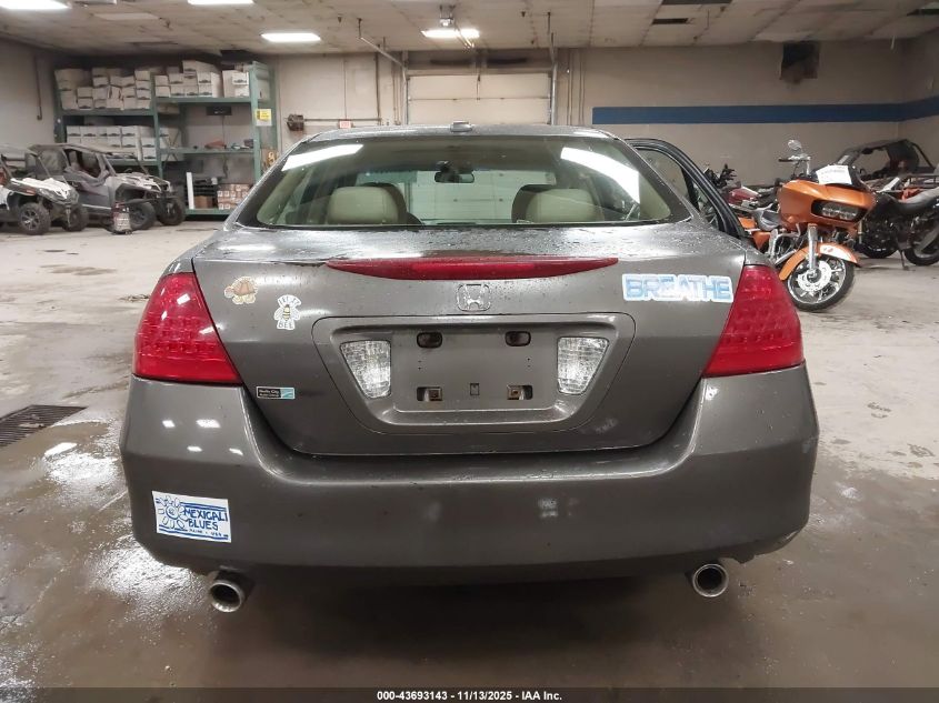 2007 Honda Accord 3.0 Ex VIN: 1HGCM66807A097420 Lot: 43693143