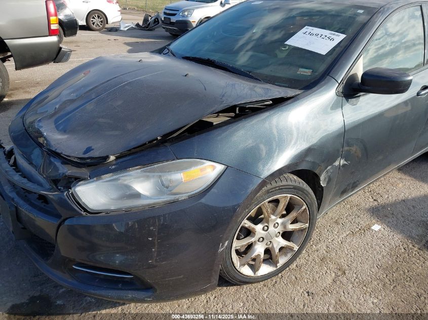 2013 Dodge Dart Sxt VIN: 1C3CDFBH0DD226694 Lot: 43693256