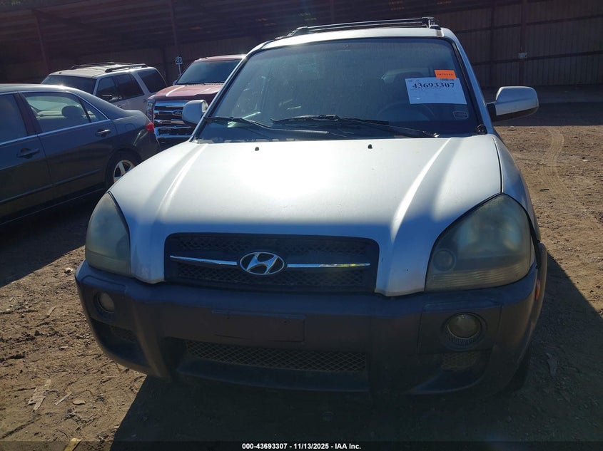 2006 Hyundai Tucson Gls/Limited VIN: KM8JN12D16U326060 Lot: 43693307