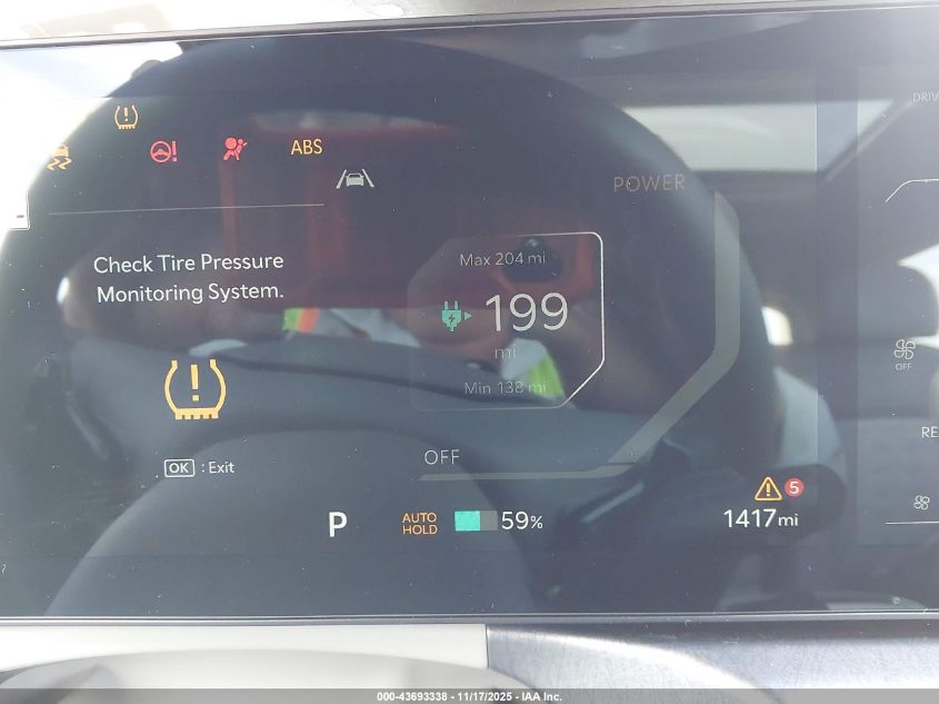 2026 Kia Ev9 Wind VIN: 5XYAFFS59TG006909 Lot: 43693338