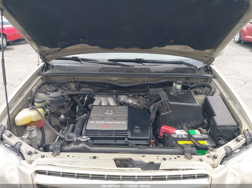 2003 Toyota Highlander V6 VIN: JTEGF21A730087072 Lot: 43693341