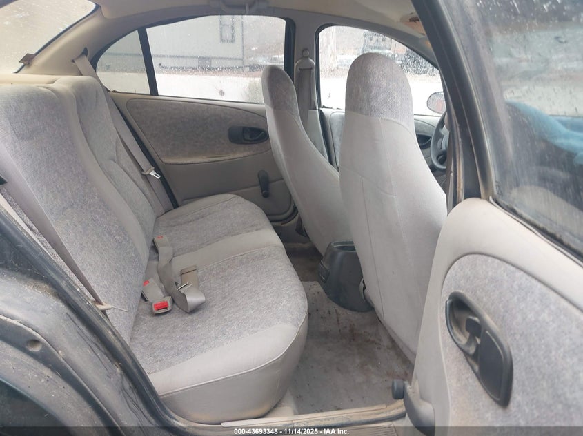 1997 Saturn Sl Sl1 VIN: 1G8ZH5280VZ273209 Lot: 43693348