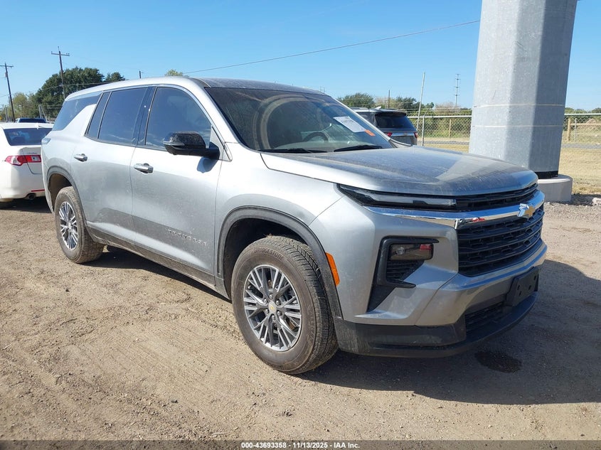 2024 CHEVROLET TRAVERSE FWD LS - 1GNEREKS7RJ245349