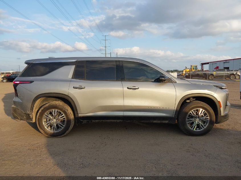 2024 Chevrolet Traverse Fwd Ls VIN: 1GNEREKS7RJ245349 Lot: 43693358