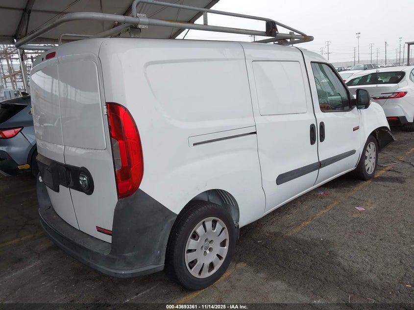 2015 RAM PROMASTER CITY TRADESMAN ZFBERFAT8F6A29958
