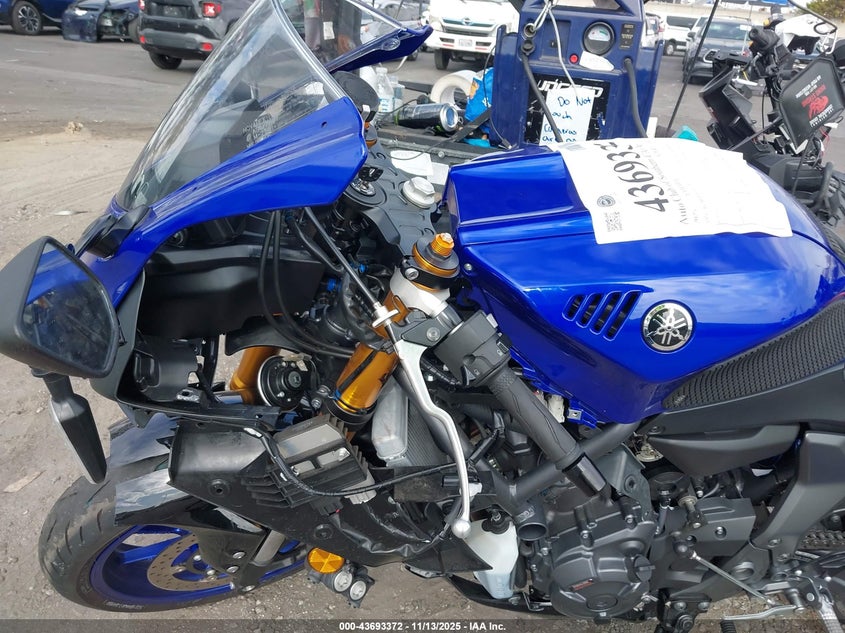 2025 Yamaha Yzfr7 VIN: JYARM38YXSA003309 Lot: 43693372