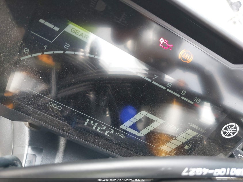 2025 Yamaha Yzfr7 VIN: JYARM38YXSA003309 Lot: 43693372