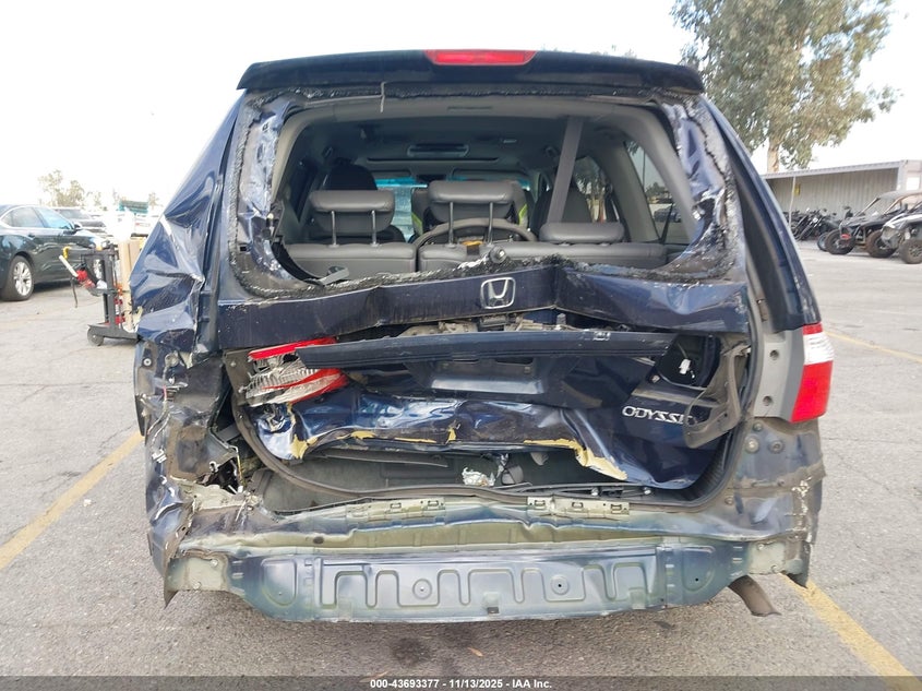 2005 Honda Odyssey Ex-L VIN: 5FNRL38775B110411 Lot: 43693377