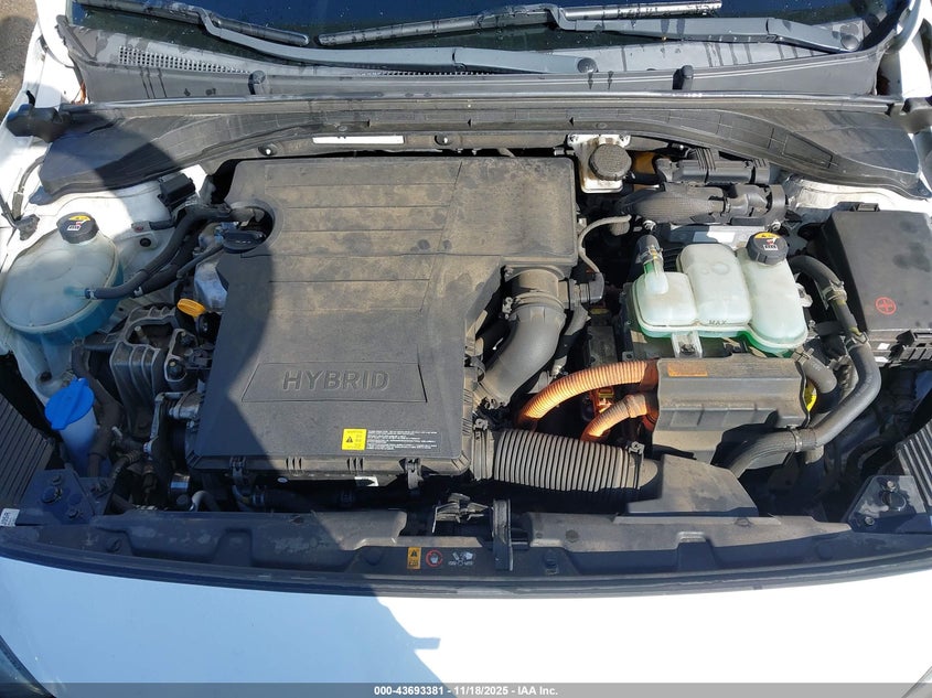 2017 Hyundai Ioniq Hybrid Blue VIN: KMHC65LC2HU050123 Lot: 43693381