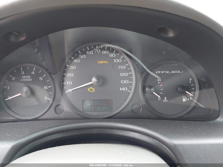 2005 Chevrolet Malibu Ls VIN: 1G1ZT54865F205685 Lot: 43693399