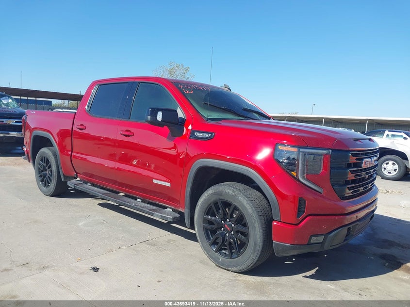 2024 GMC SIERRA 1500 4WD  SHORT BOX ELEVATION WITH 3SB - 3GTUUCED9RG425681