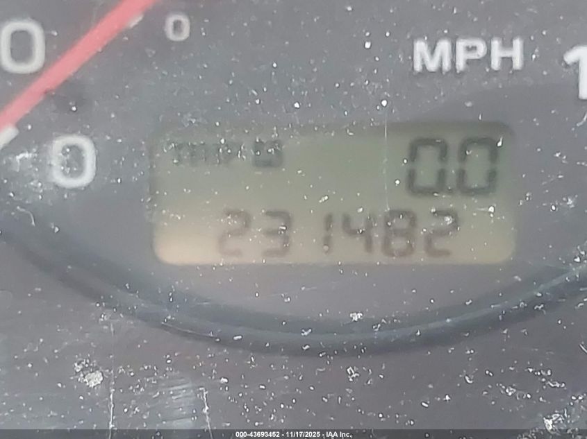 2002 Subaru Outback H6-3.0 Vdc VIN: 4S3BH896127606747 Lot: 43693452