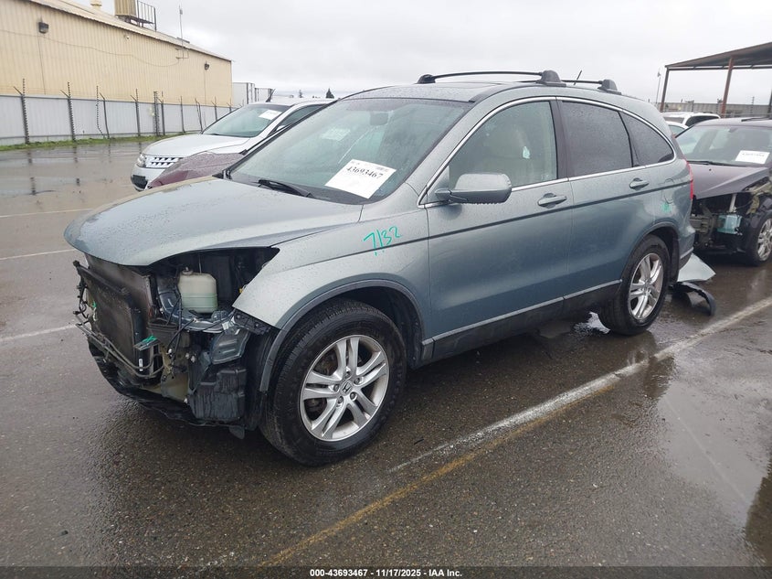 5J6RE3H7XAL030659 2010 HONDA CR-V photo no. 2