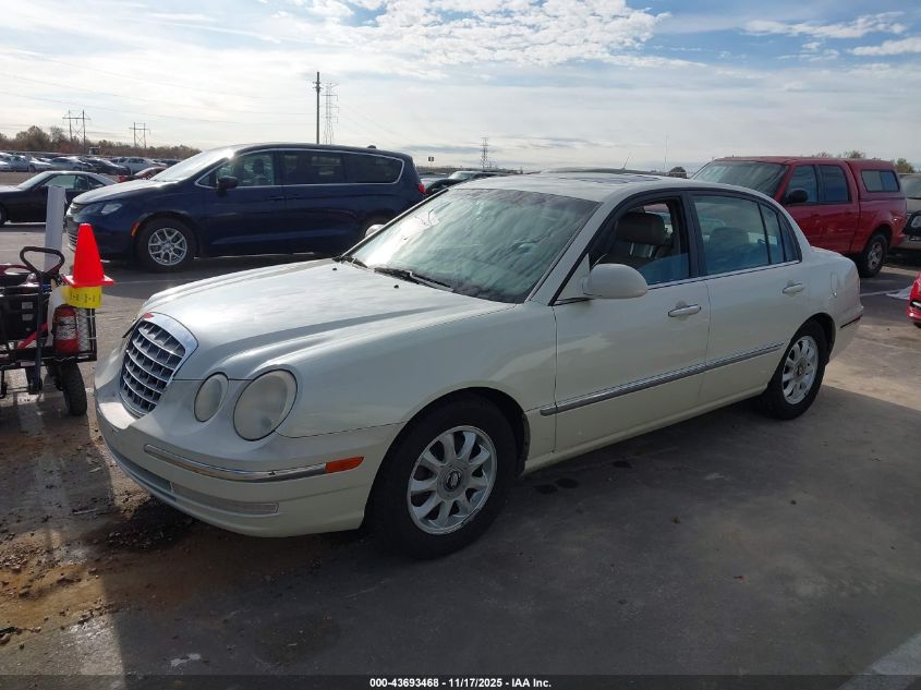 KNALD124745016497 2004 KIA AMANTI photo no. 2